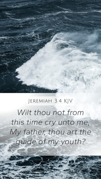 Jeremiah 3:4 KJV Bible Verse Image