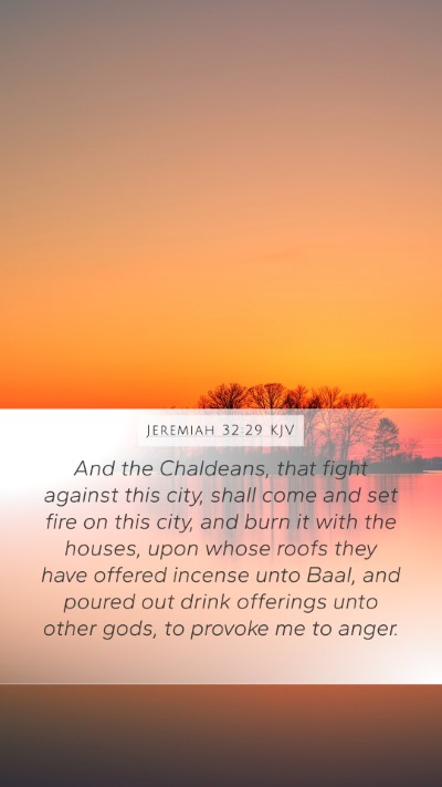 Jeremiah 32:29 KJV Bible Verse Image