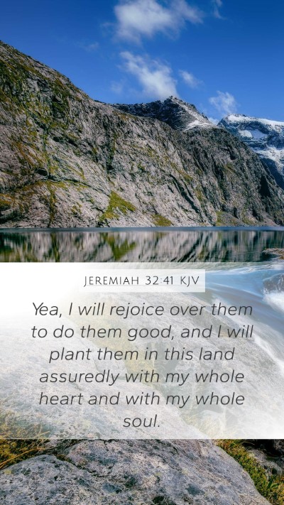 Jeremiah 32:41 KJV Bible Verse Image