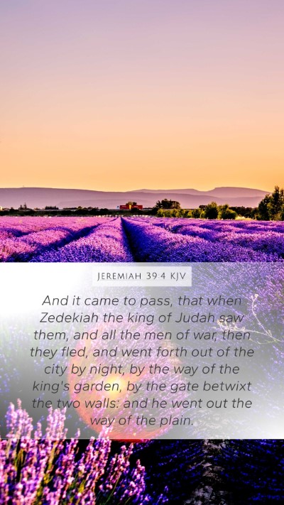 Jeremiah 39:4 KJV Bible Verse Image