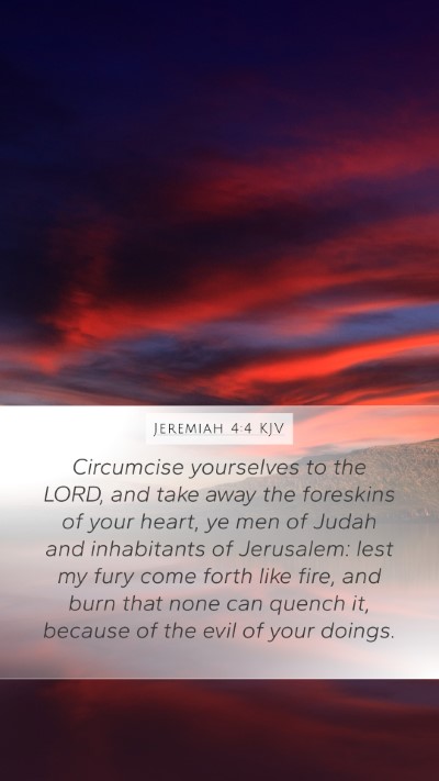Jeremiah 4:4 KJV Bible Verse Image