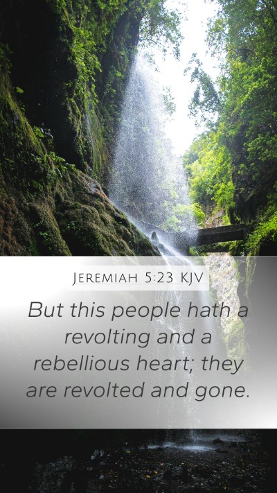Jeremiah 5:23 KJV Bible Verse Image