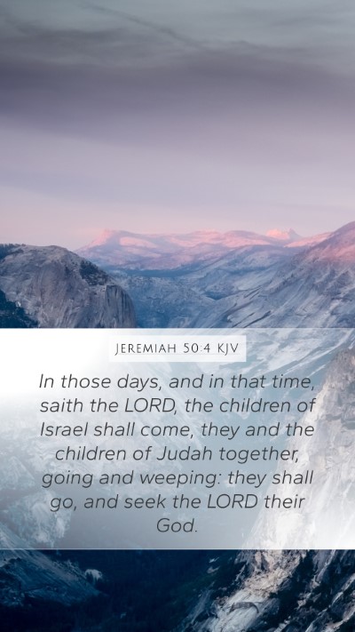 Jeremiah 50:4 KJV Bible Verse Image