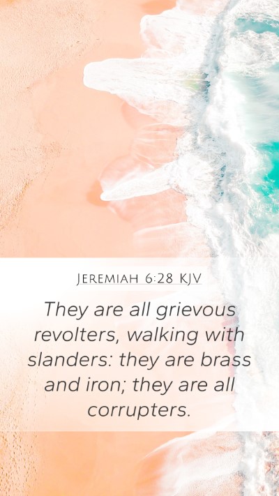 Jeremiah 6:28 KJV Bible Verse Image