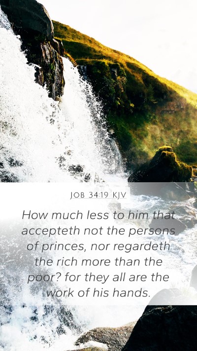 Job 34:19 KJV Bible Verse Image