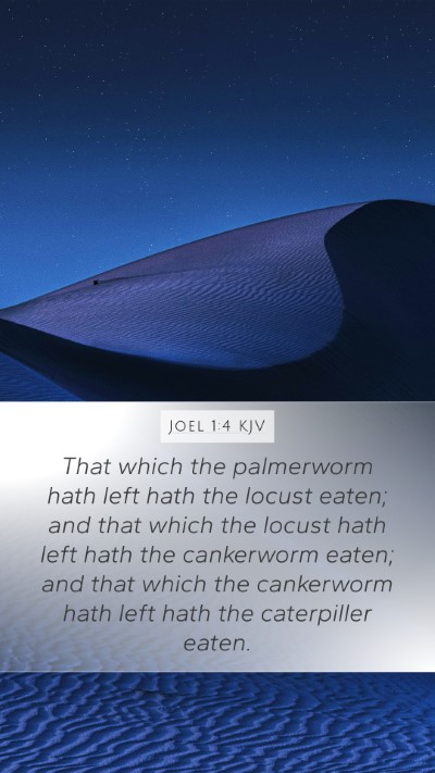 Joel 1:4 KJV Bible Verse Image