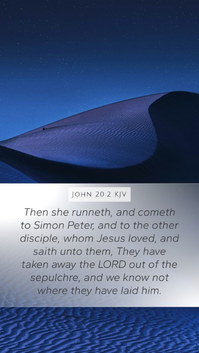 John 20:2 KJV Bible Verse Image