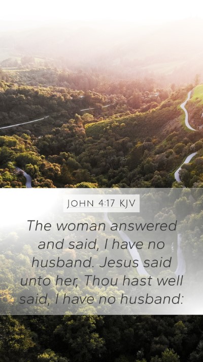 John 4:17 KJV Bible Verse Image