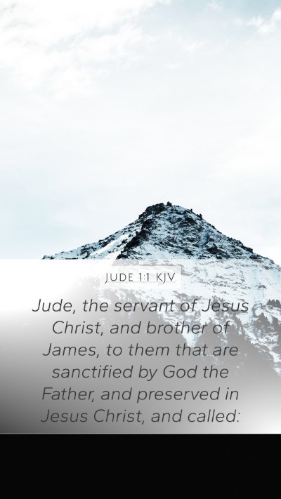 Jude 1:1 KJV Bible Verse Image