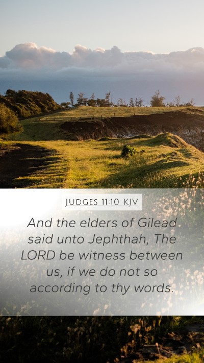 Judges 11:10 KJV Bible Verse Image