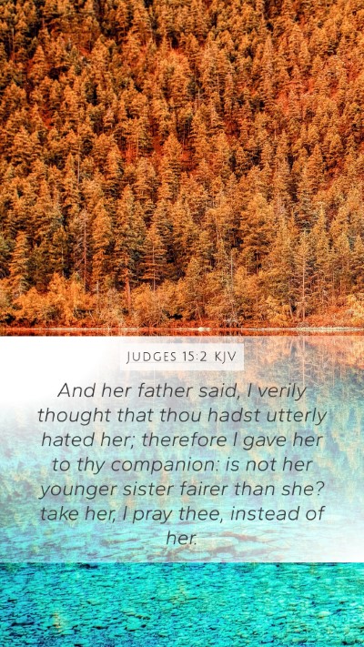 Judges 15:2 KJV Bible Verse Image