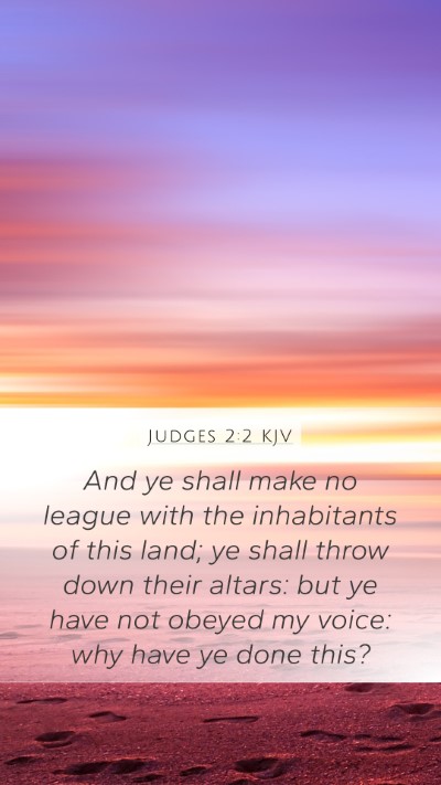 Judges 2:2 KJV Bible Verse Image