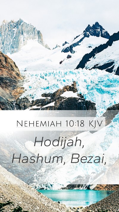 Nehemiah 10:18 KJV Bible Verse Image