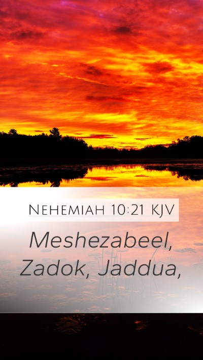 Nehemiah 10:21 KJV Bible Verse Image