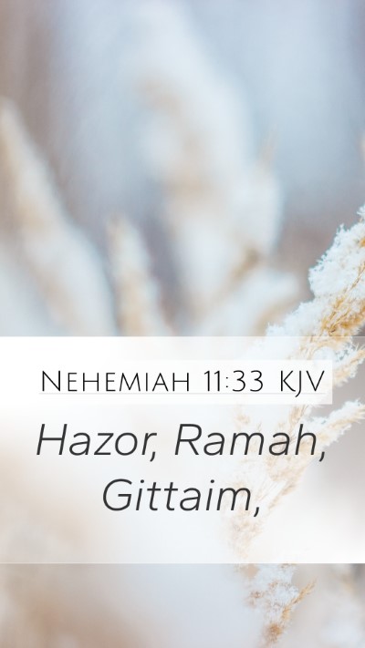 Nehemiah 11:33 KJV Bible Verse Image