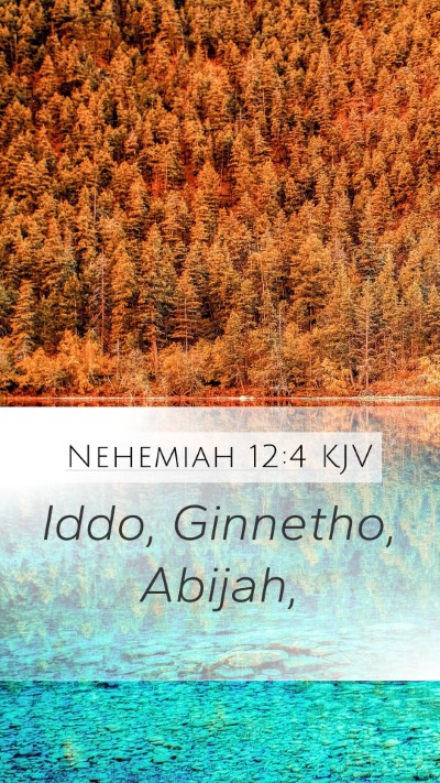 Nehemiah 12:4 KJV Bible Verse Image