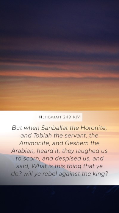 Nehemiah 2:19 KJV Bible Verse Image