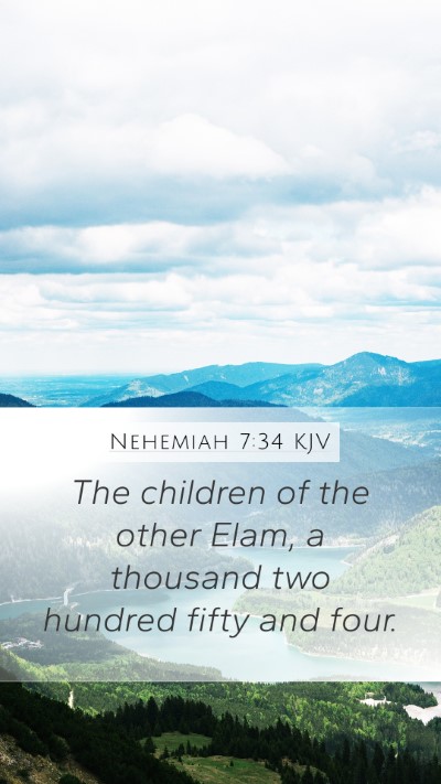 Nehemiah 7:34 KJV Bible Verse Image