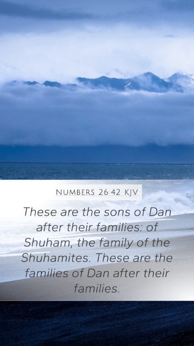 Numbers 26:42 KJV Bible Verse Image