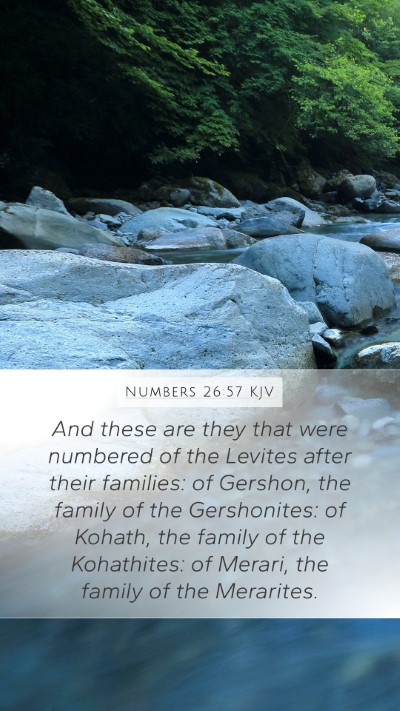 Numbers 26:57 KJV Bible Verse Image