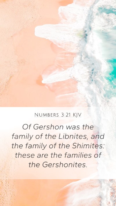 Numbers 3:21 KJV Bible Verse Image