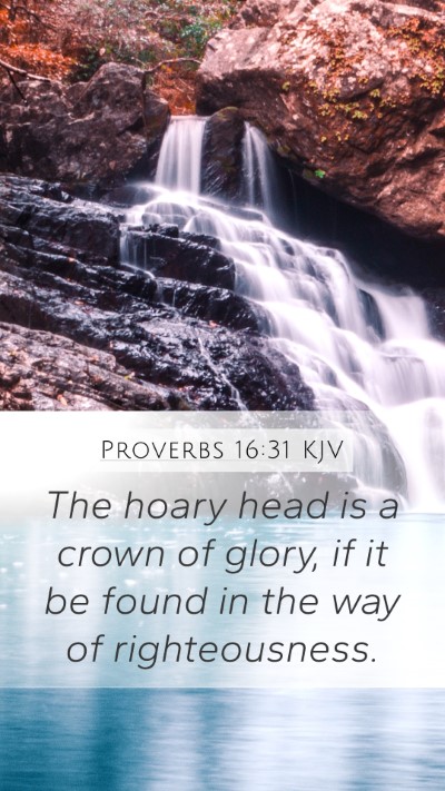 Proverbs 16:31 KJV Bible Verse Image