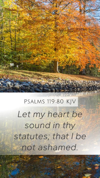 Psalms 119:80 KJV Bible Verse Image
