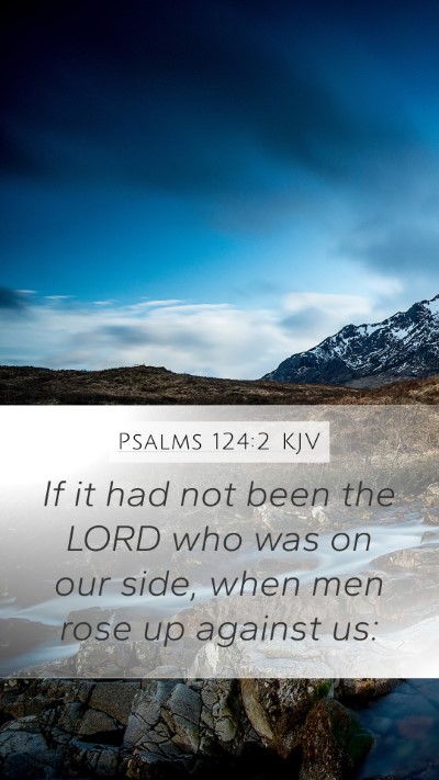 Psalms 124:2 KJV Bible Verse Image