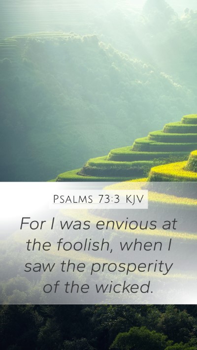 Psalms 73:3 KJV Bible Verse Image