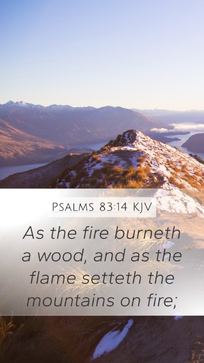 Psalms 83:14 KJV Bible Verse Image