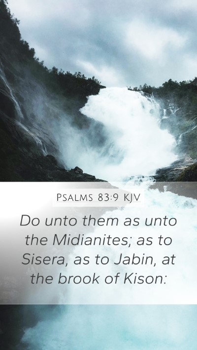 Psalms 83:9 KJV Bible Verse Image
