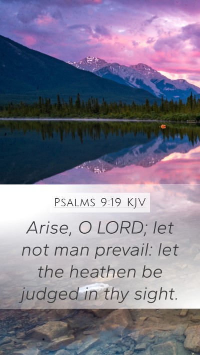 Psalms 9:19 KJV Bible Verse Image