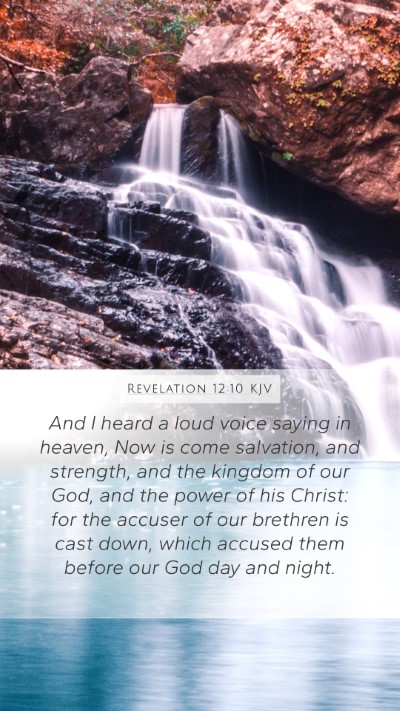 Revelation 12:10 KJV Bible Verse Image