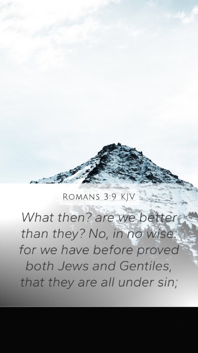 Romans 3:9 KJV Bible Verse Image