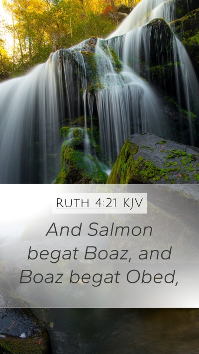 Ruth 4:21 KJV Bible Verse Image