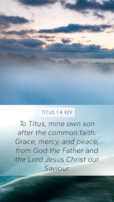 Titus 1:4 KJV Bible Verse Image