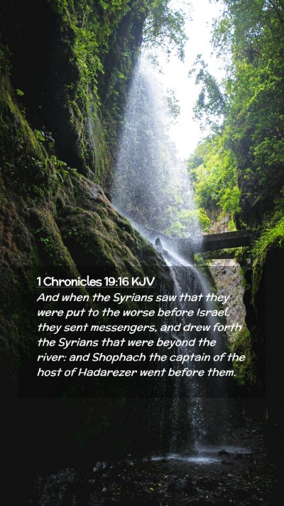 Picture 02 - 1 Chronicles 19:16 KJV Mobile Phone Wallpaper - And when the Syrians saw that they were put to - Mobile Bible Verse Wallpaper