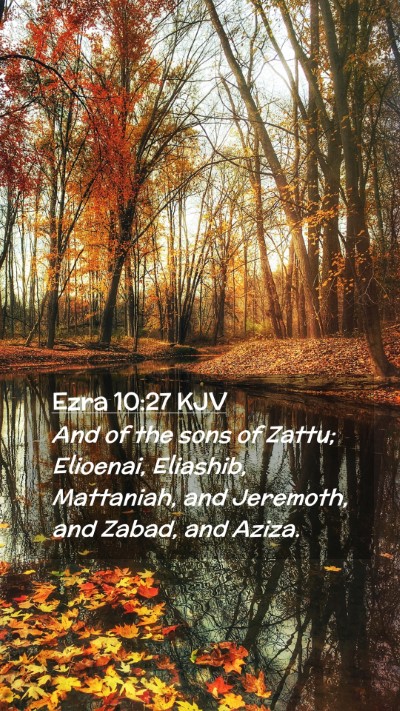 Picture 02 - Ezra 10:27 KJV Mobile Phone Wallpaper - And of the sons of Zattu; Elioenai, Eliashib, - Mobile Bible Verse Wallpaper