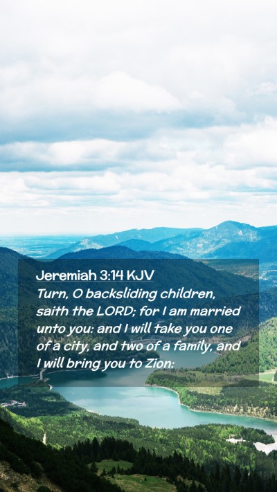 Picture 02 - Jeremiah 3:14 KJV Mobile Phone Wallpaper - Turn, O backsliding children, saith the LORD; for - Mobile Bible Verse Wallpaper