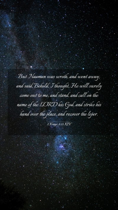 Picture 03 - 2 Kings 5:11 KJV Mobile Phone Wallpaper - But Naaman was wroth, and went away, and said, - Mobile Bible Verse Wallpaper