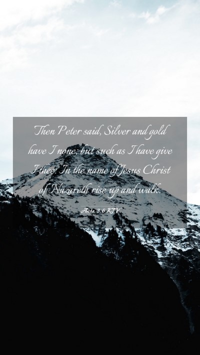 Picture 03 - Acts 3:6 KJV Mobile Phone Wallpaper - Then Peter said, Silver and gold have I none; but - Mobile Bible Verse Wallpaper