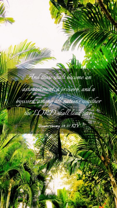 Picture 03 - Deuteronomy 28:37 KJV Mobile Phone Wallpaper - And thou shalt become an astonishment, a proverb, - Mobile Bible Verse Wallpaper