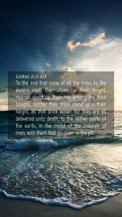 Picture 04 - Ezekiel 31:14 KJV Mobile Phone Wallpaper - To the end that none of all the trees by the - Mobile Bible Verse Wallpaper