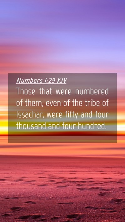 Picture 04 - Numbers 1:29 KJV Mobile Phone Wallpaper - Those that were numbered of them, even of the - Mobile Bible Verse Wallpaper