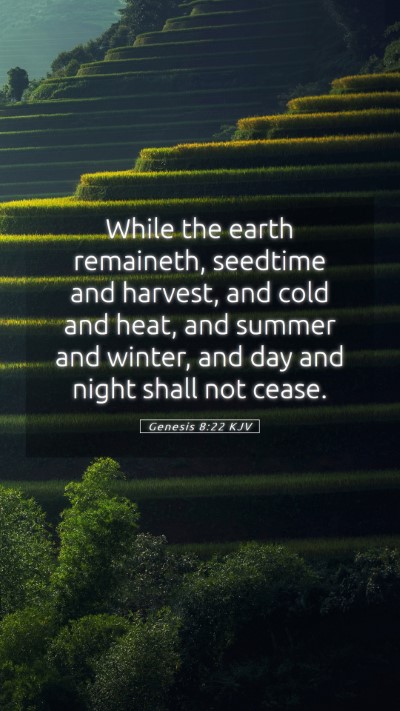 Picture 05 - Genesis 8:22 KJV Mobile Phone Wallpaper - While the earth remaineth, seedtime and harvest, - Mobile Bible Verse Wallpaper
