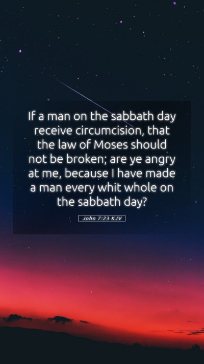 Picture 05 - John 7:23 KJV Mobile Phone Wallpaper - If a man on the sabbath day receive circumcision, - Mobile Bible Verse Wallpaper