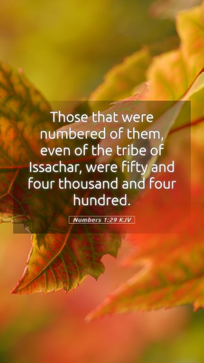 Picture 05 - Numbers 1:29 KJV Mobile Phone Wallpaper - Those that were numbered of them, even of the - Mobile Bible Verse Wallpaper