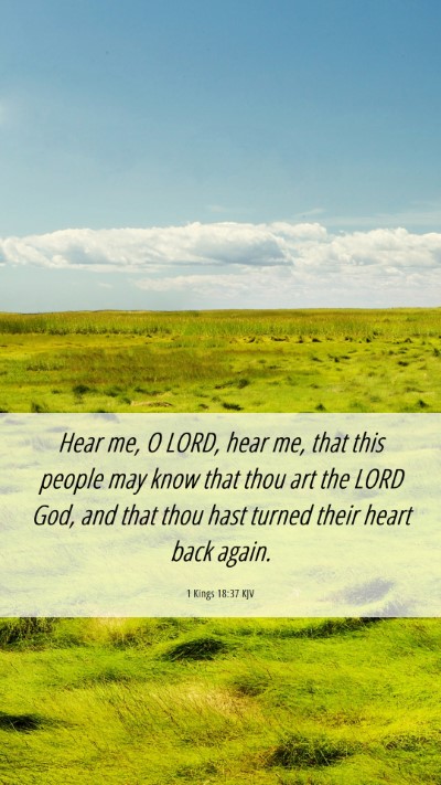 Picture 06 - 1 Kings 18:37 KJV Mobile Phone Wallpaper - Hear me, O LORD, hear me, that this people may - Mobile Bible Verse Wallpaper