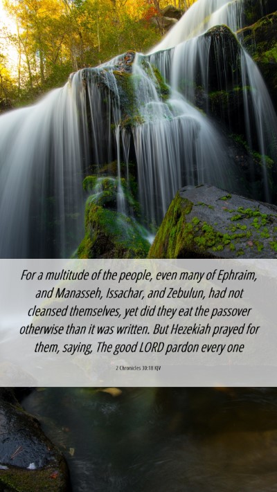 Picture 06 - 2 Chronicles 30:18 KJV Mobile Phone Wallpaper - For a multitude of the people, even many of - Mobile Bible Verse Wallpaper
