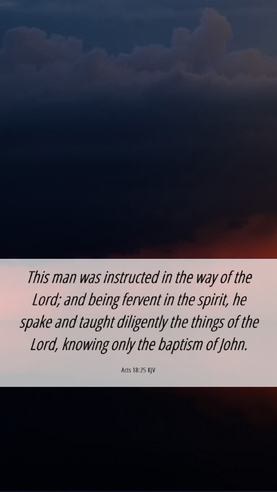 Picture 06 - Acts 18:25 KJV Mobile Phone Wallpaper - This man was instructed in the way of the Lord; - Mobile Bible Verse Wallpaper